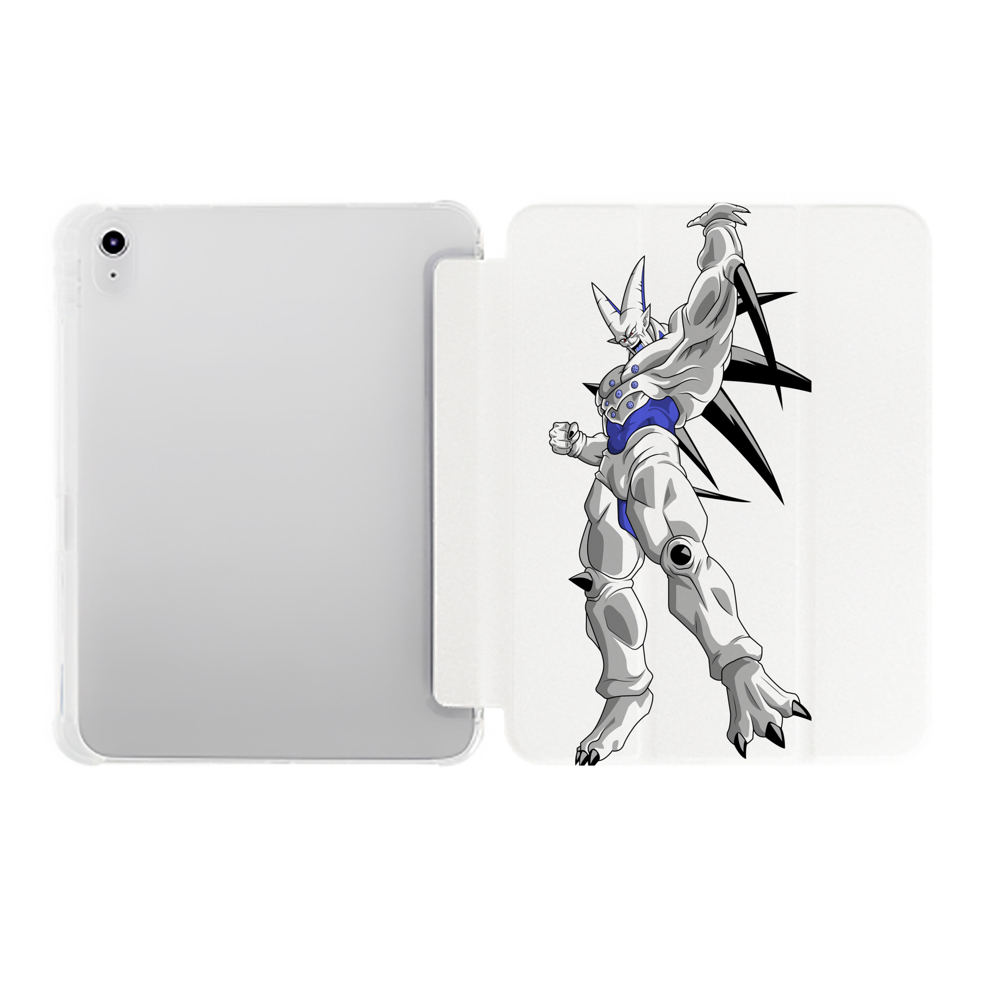 （画像用） ドラゴンボール DRAGON BALL IPad ケース ペン収納付き 三つ折りスタンド PUレザー×シリコン 対応機種9.5/10.5/10.9インチ